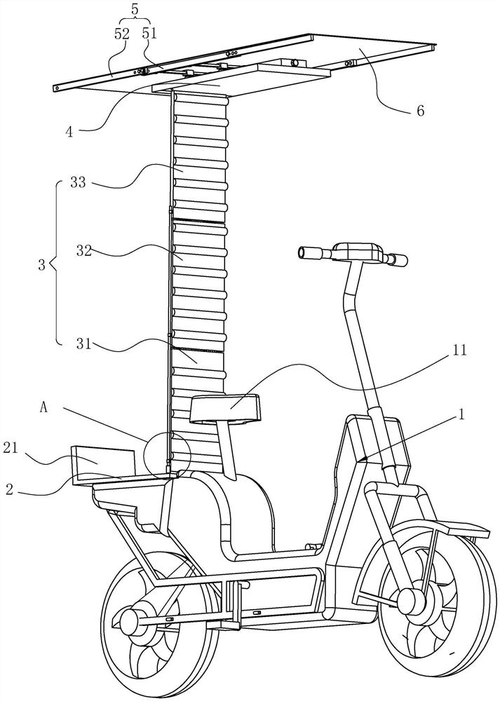 Electric bicycle frame with high pressure resistance