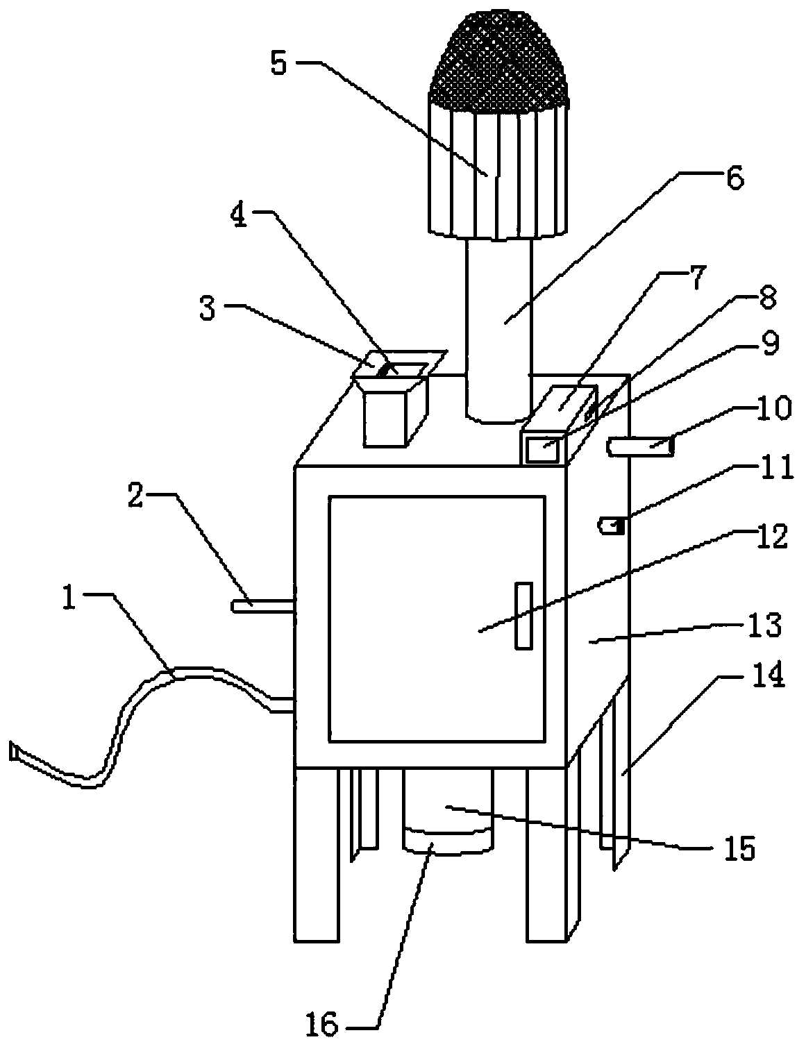 Fermentation device for functional zinc-rich feed additive
