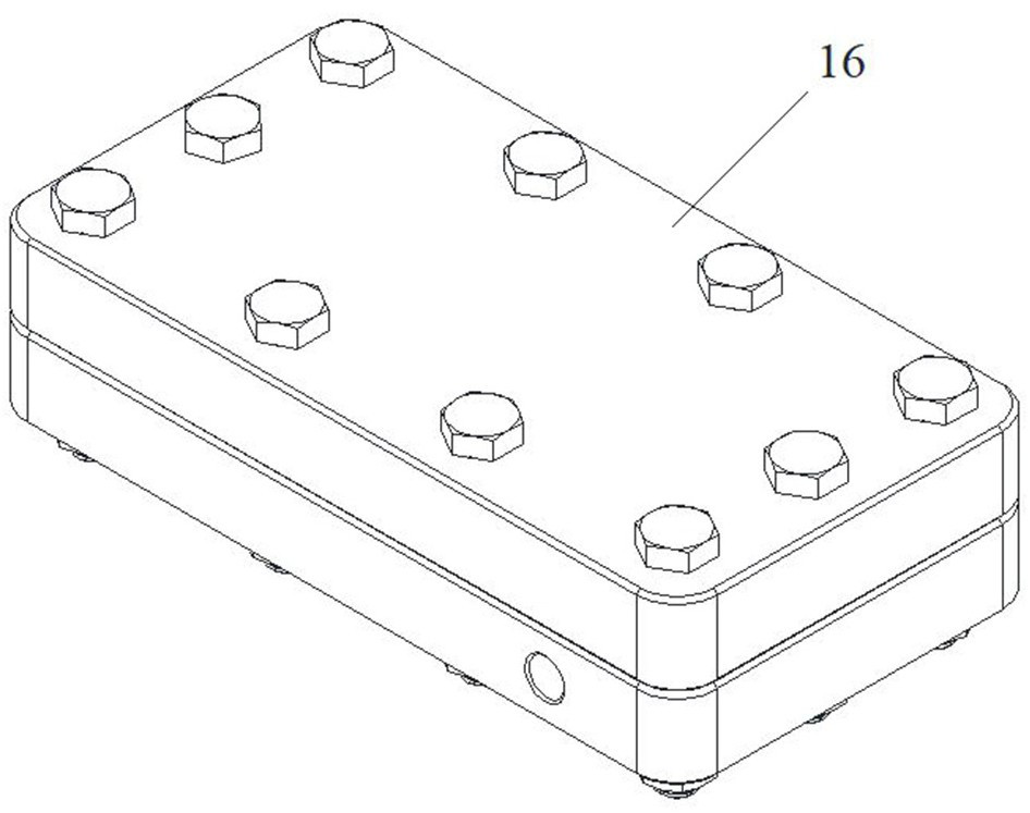 Testing device and testing method for permeability of carbon fiber cloth in laying direction