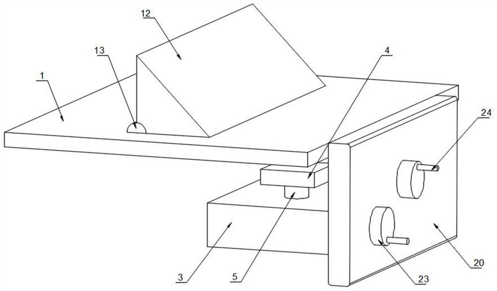 A medical turning pad fixing device