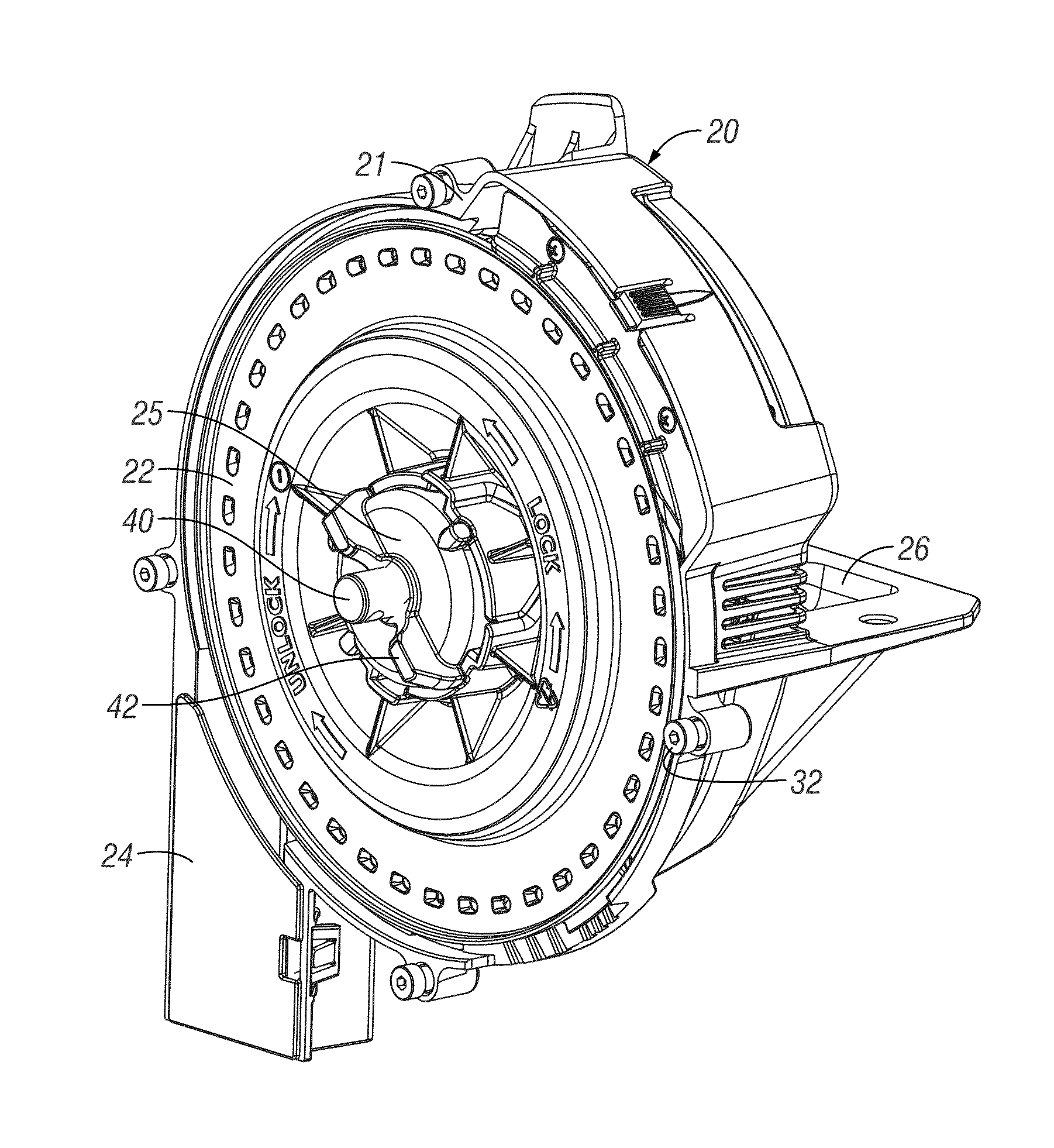 Air seed meter disc with flow directing pockets