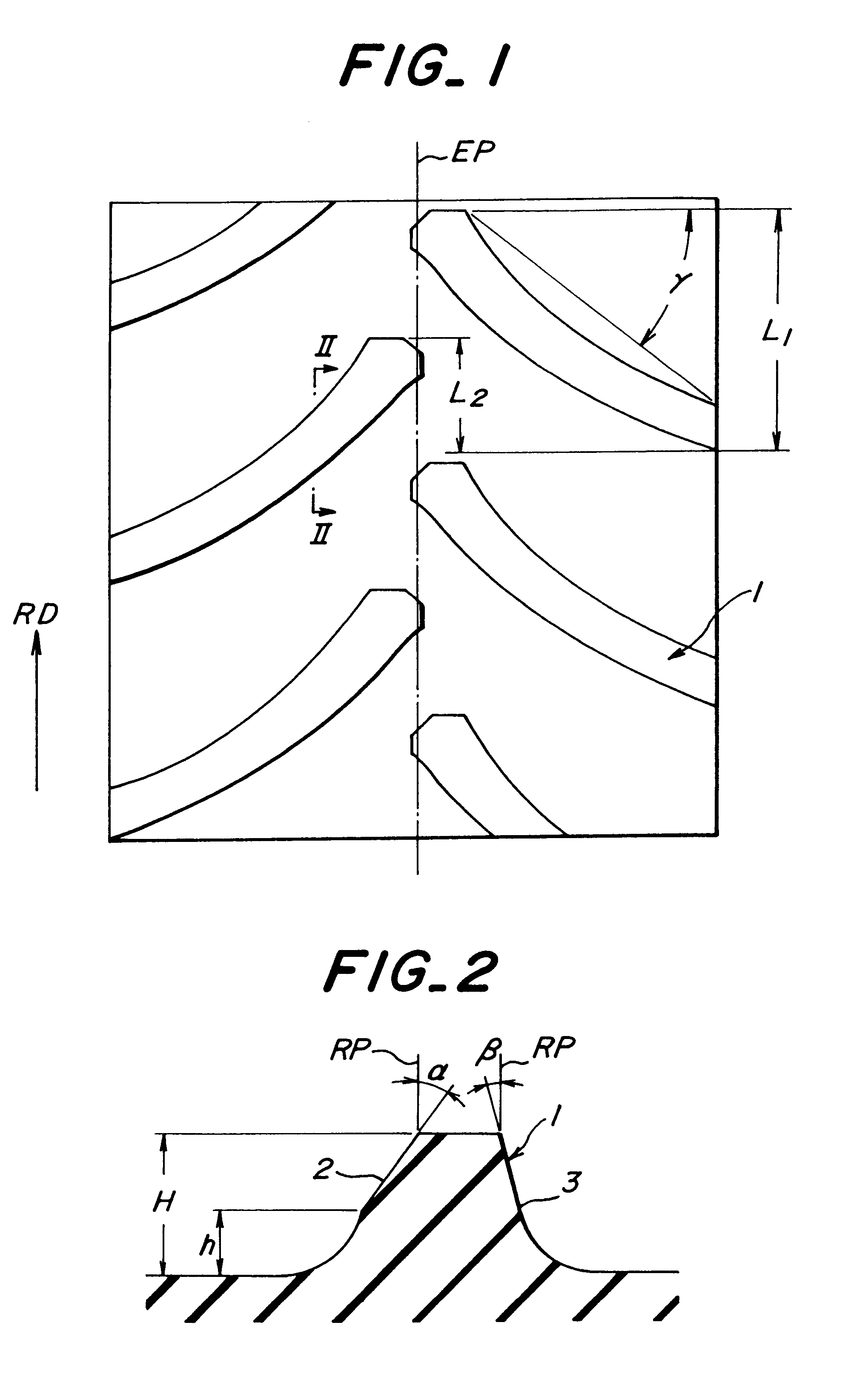 Agricultural pneumatic tires having directional lugs