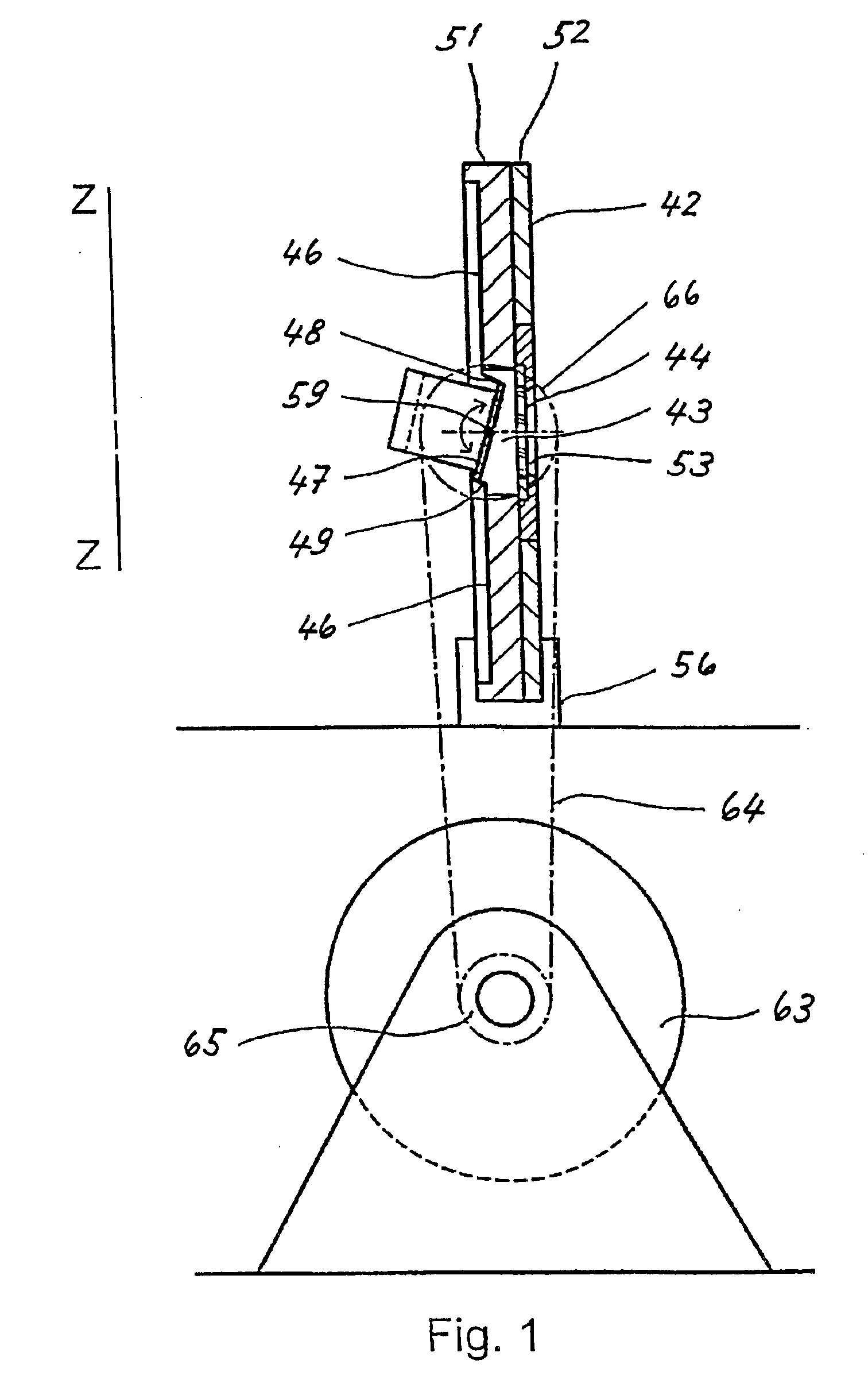 Method for processing a nucleic acid sample by swinging a segment of a cartridge wall, a system and a cartridge for performing such a method