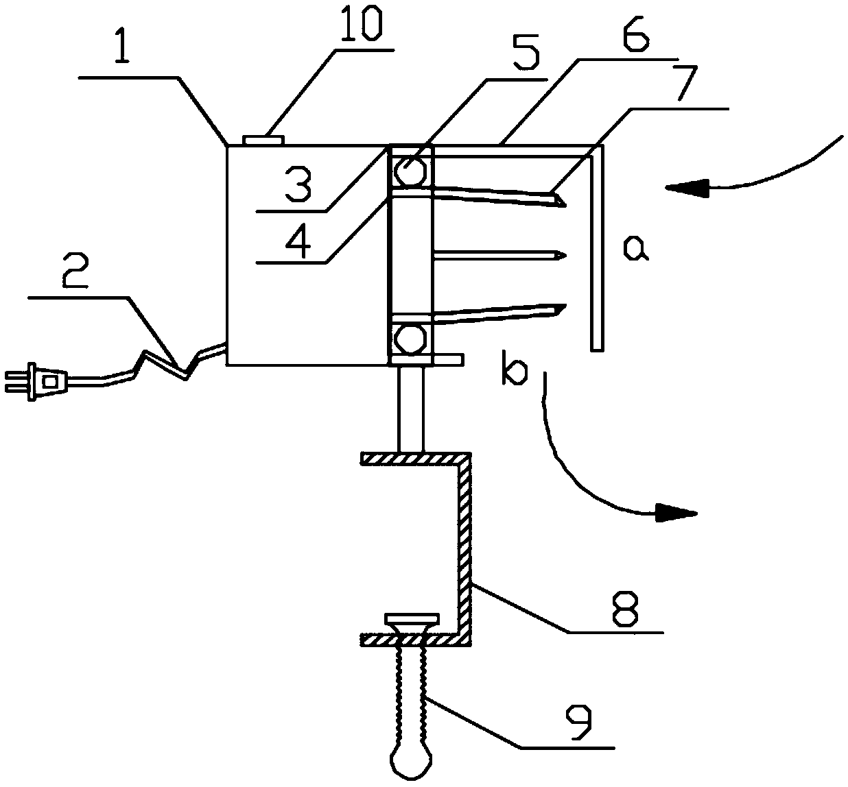 Domestic convenient-type cornhusking machine