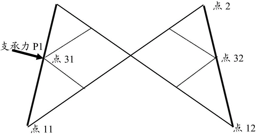 Iron tower support material processing method