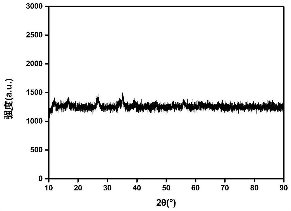 Preparation method of amorphous iron oxyhydroxide and recovery method after absorbing organic matter