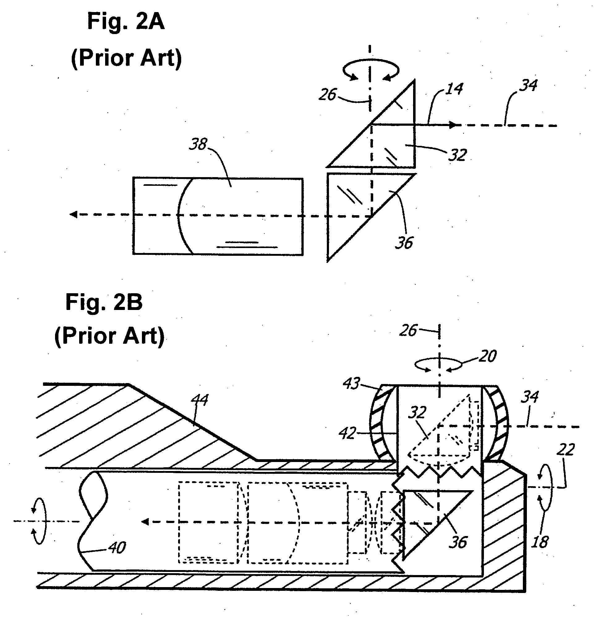 Variable direction of view instrument with distal image sensor