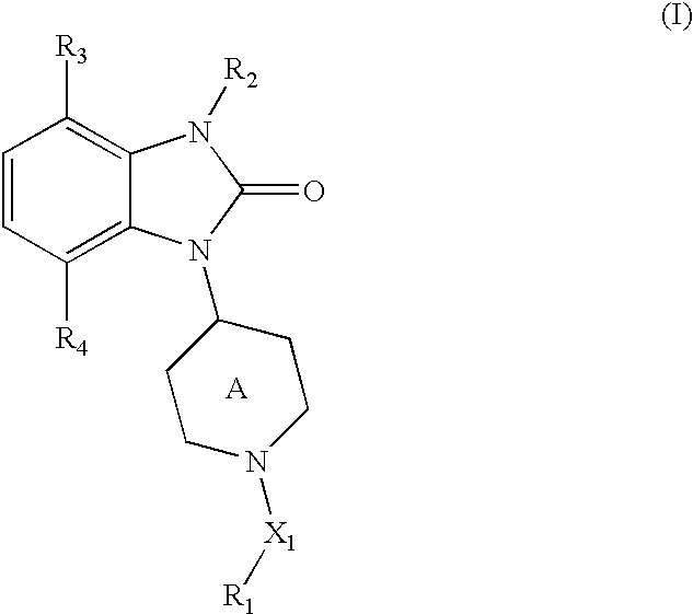 Benzimidazole compounds having nociceptin receptor affinity