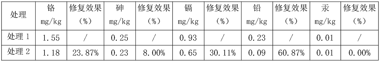 Remediation agent for remediating heavy metal cadmium and lead compound polluted soil and preparation method thereof