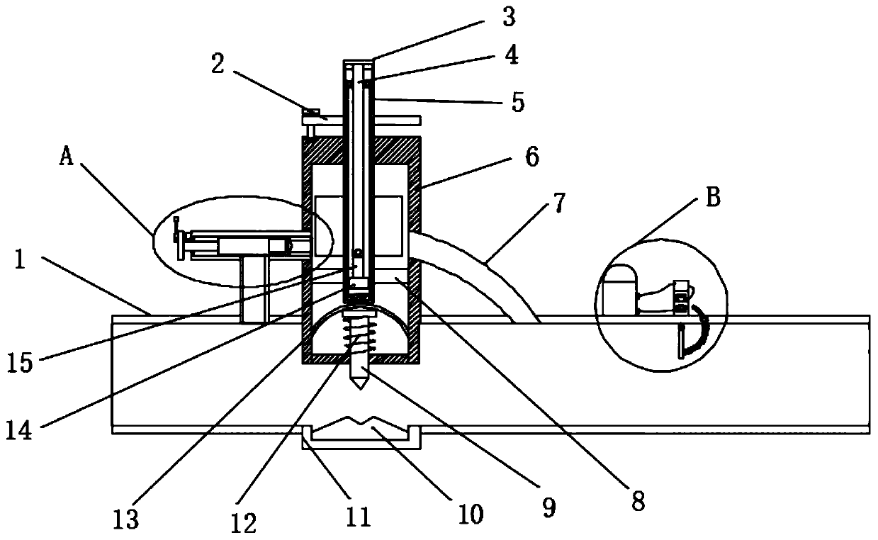 A safety type power valve for thermal power generation and using method