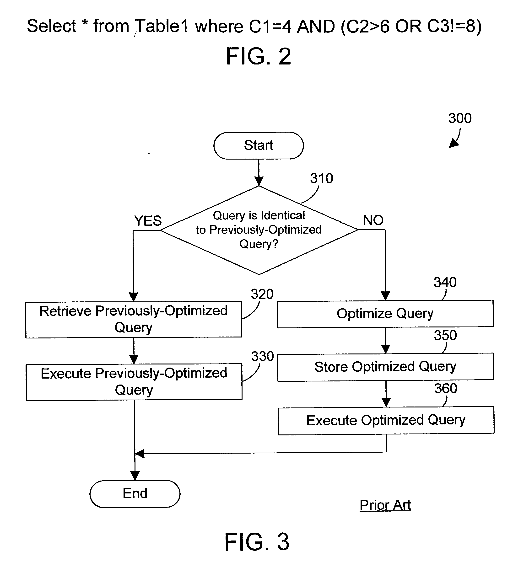 Apparatus and method for refreshing a database query