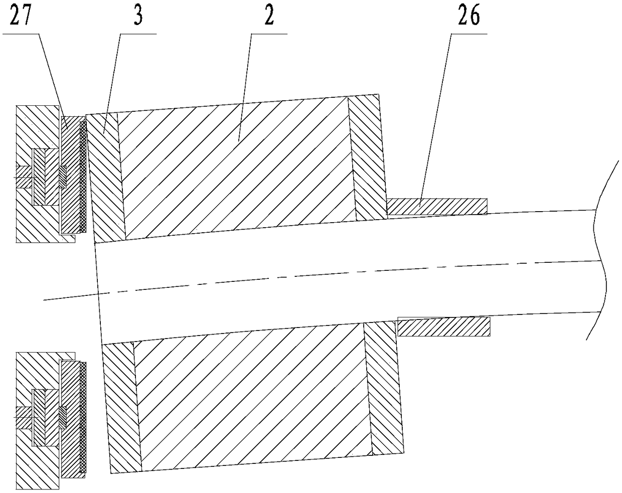 Core pack thrust bearing