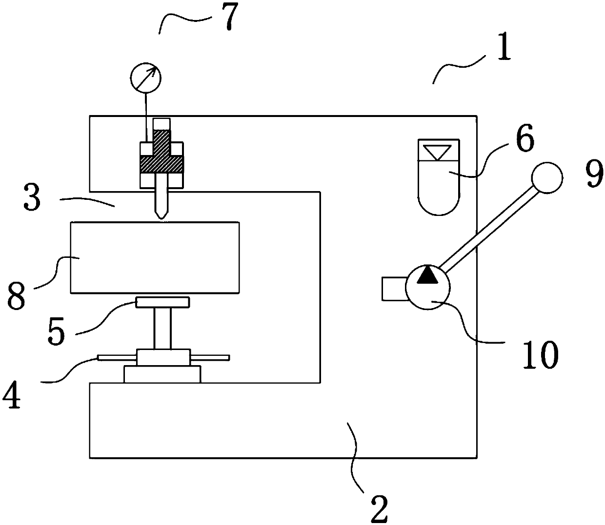 Hardness detection device and method