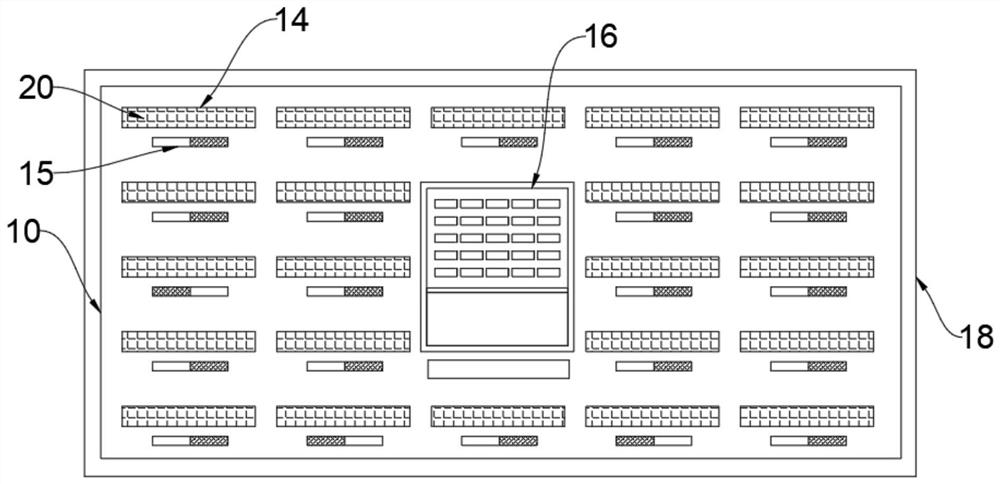 Portable storing and taking device for medical suture needles and storing method thereof