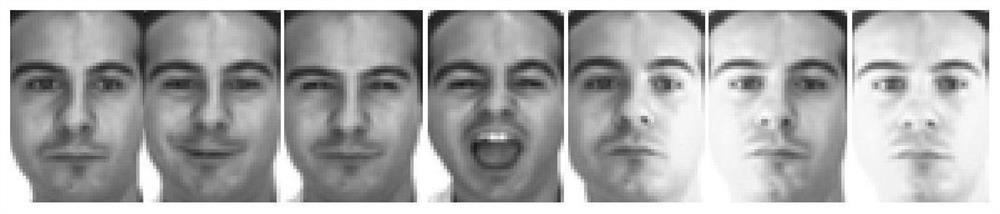 Unconstrained face recognition method based on weighted block tensor sparse graph mapping