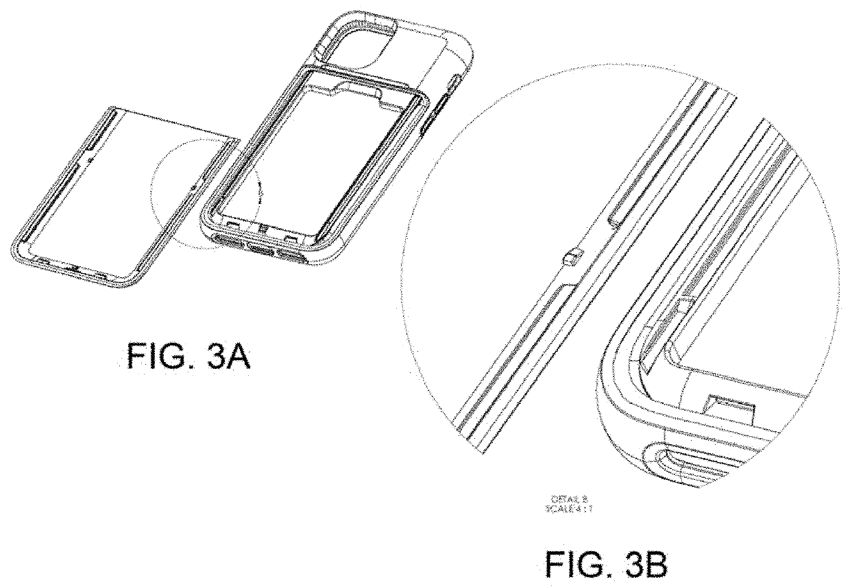 Mobile device case with storage compartment