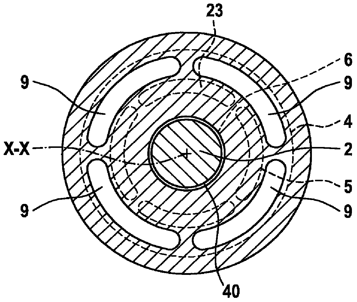 Direct-injection gas injector with elastomer seat and sealing edge