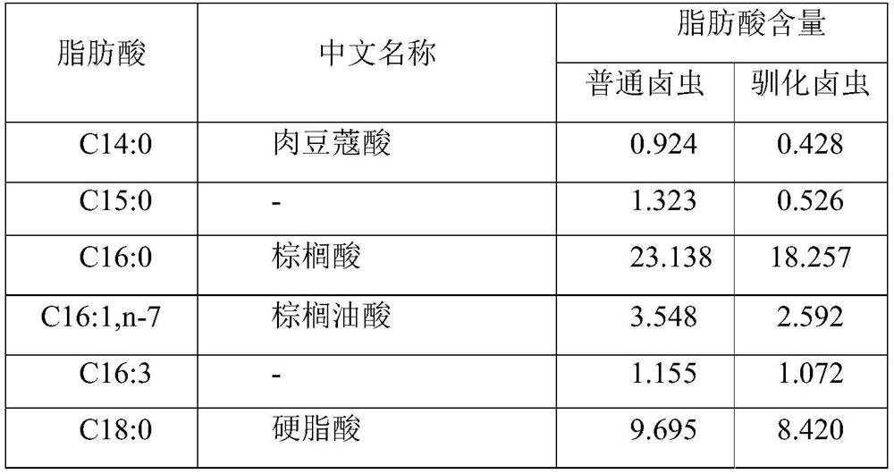 Domestication method of rapid proliferation of Artemia under high temperature and high salinity environment