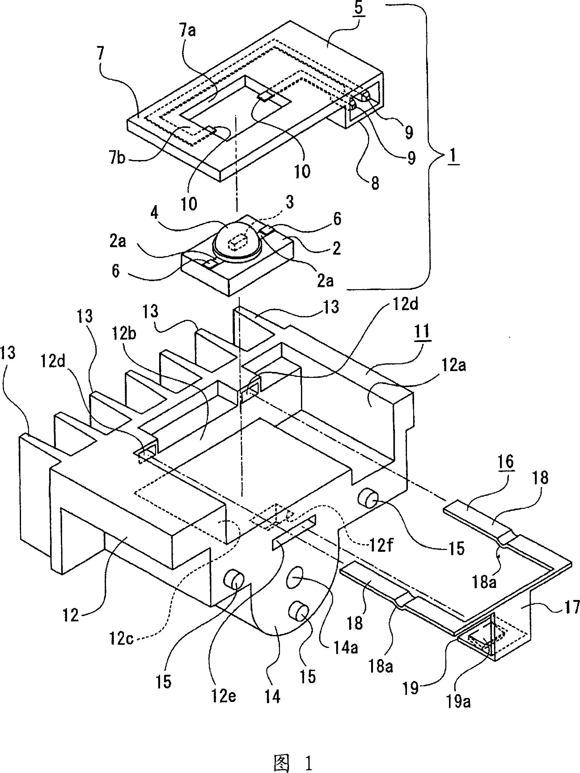 Light source module and lighting device for a vehicle