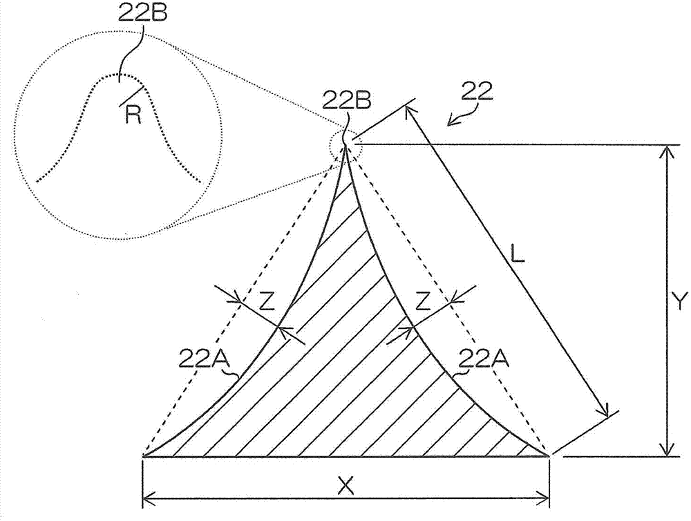 Molding mold, and manufacturing method for transdermal absorption sheet