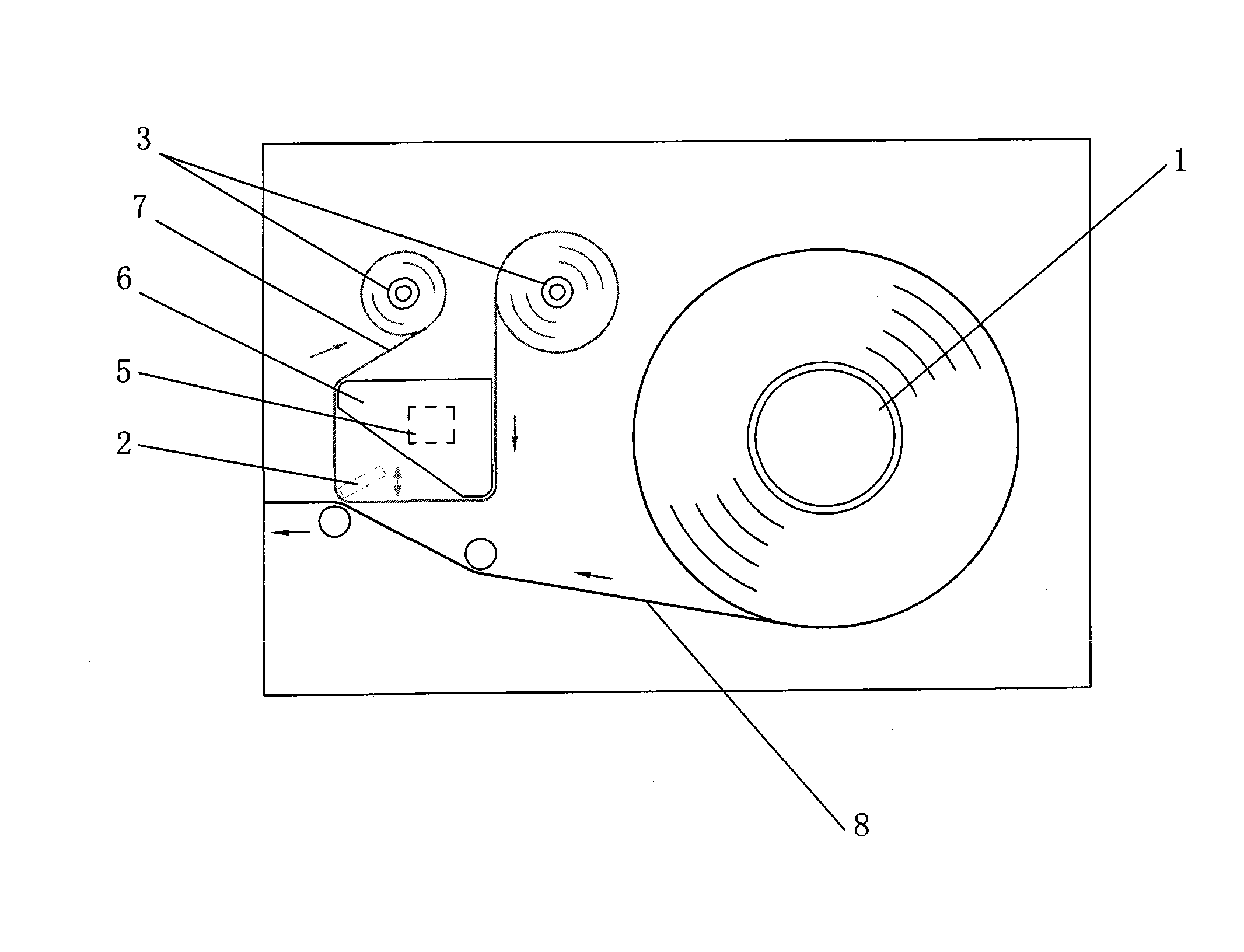 Thermal transfer printer with ribbon saving function