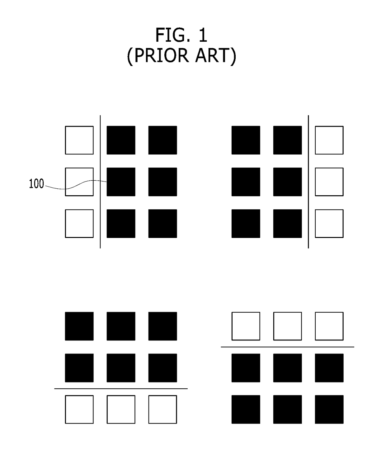 Device for removing noise on image using cross-kernel type median filter and method therefor