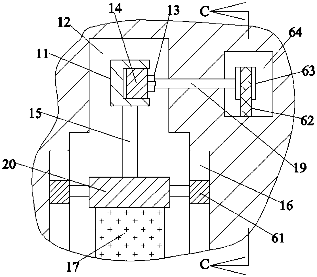 Combustion fireplace device