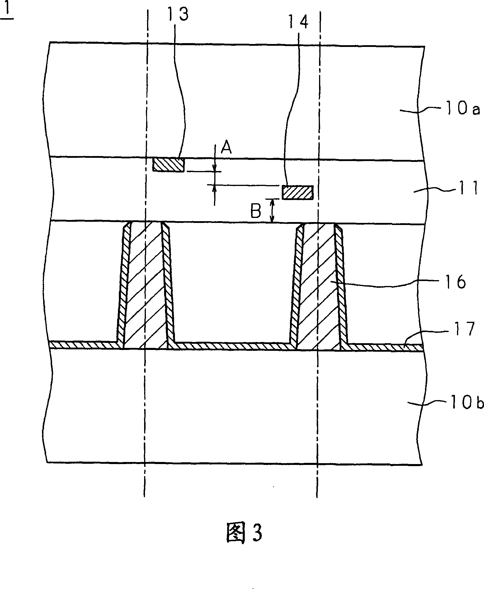 Discharge type display device