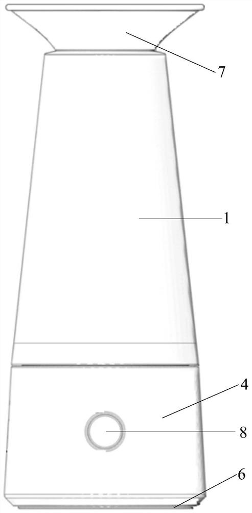 Sound wave visualization interaction device