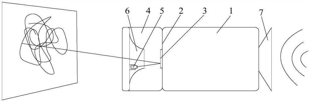 Sound wave visualization interaction device