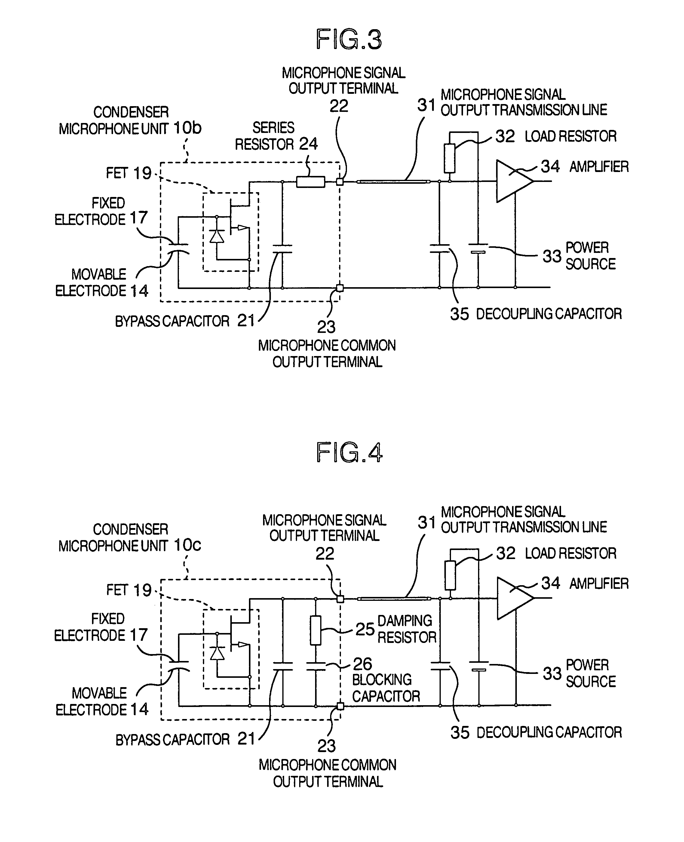 Condenser microphone apparatus and its connecting apparatus