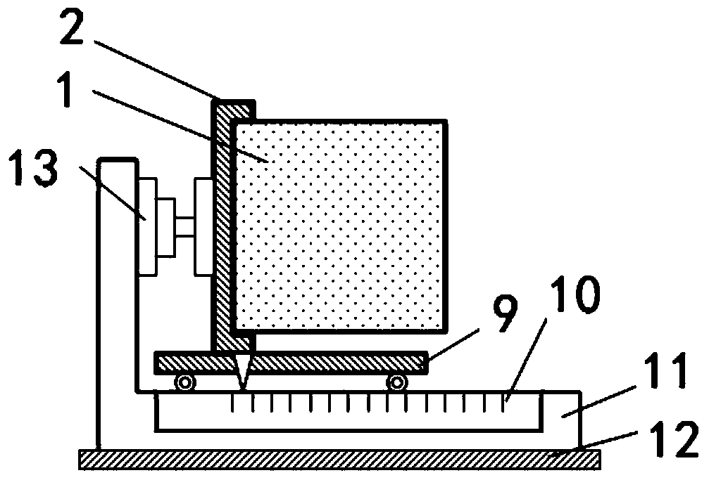 A method and device for analyzing the percolation and connection characteristics of rock mass pores