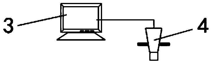 A method and device for analyzing the percolation and connection characteristics of rock mass pores