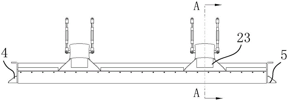 Cleaning-sweeper-truck suction nozzle structure and cleaning sweeper truck