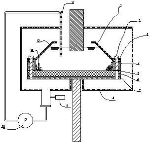 Electroplating solution recovery device