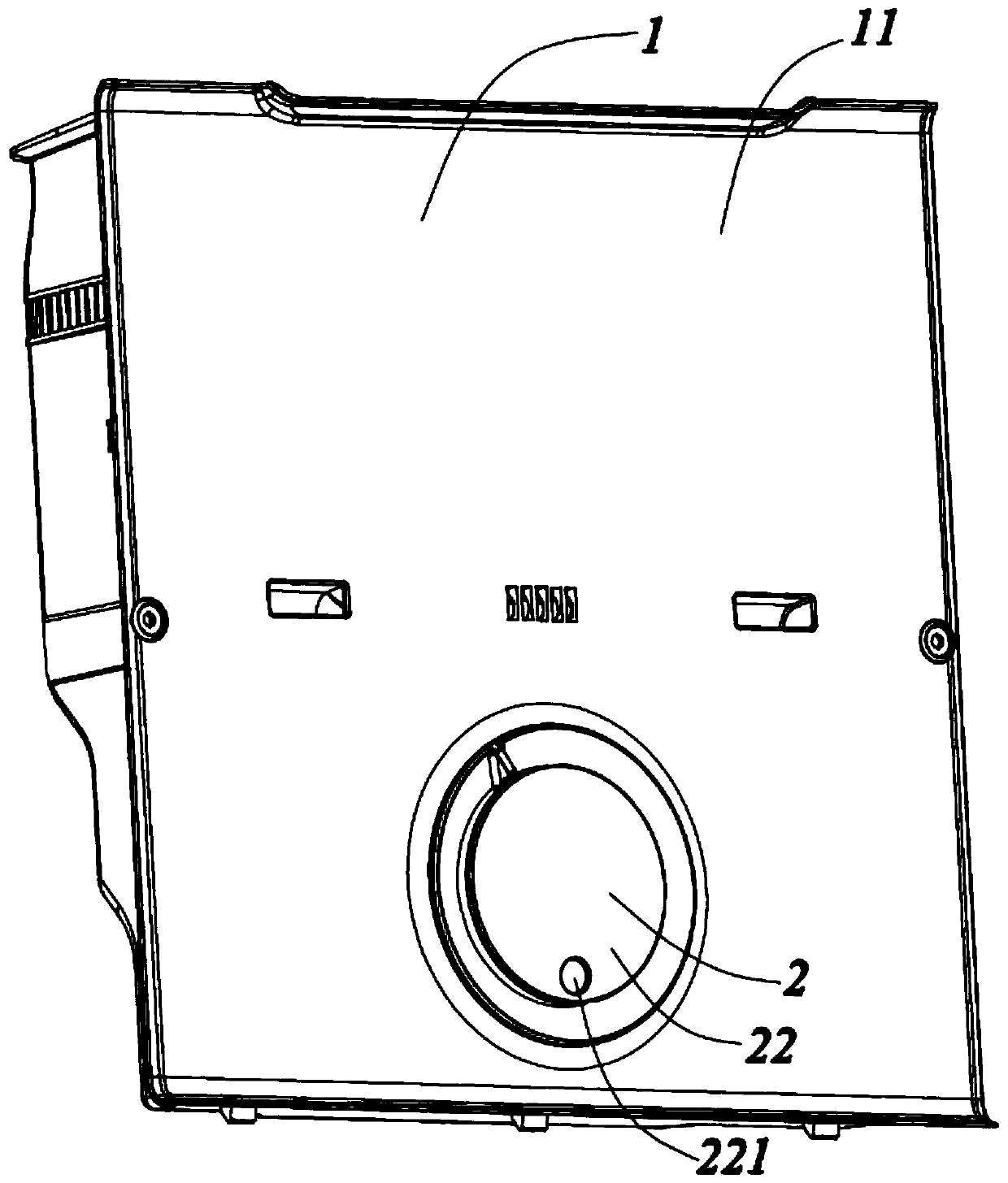 An air duct assembly and a refrigerator with the air duct assembly