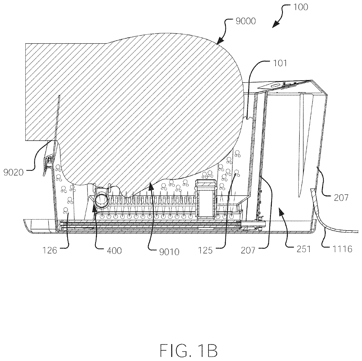 Face soaking device