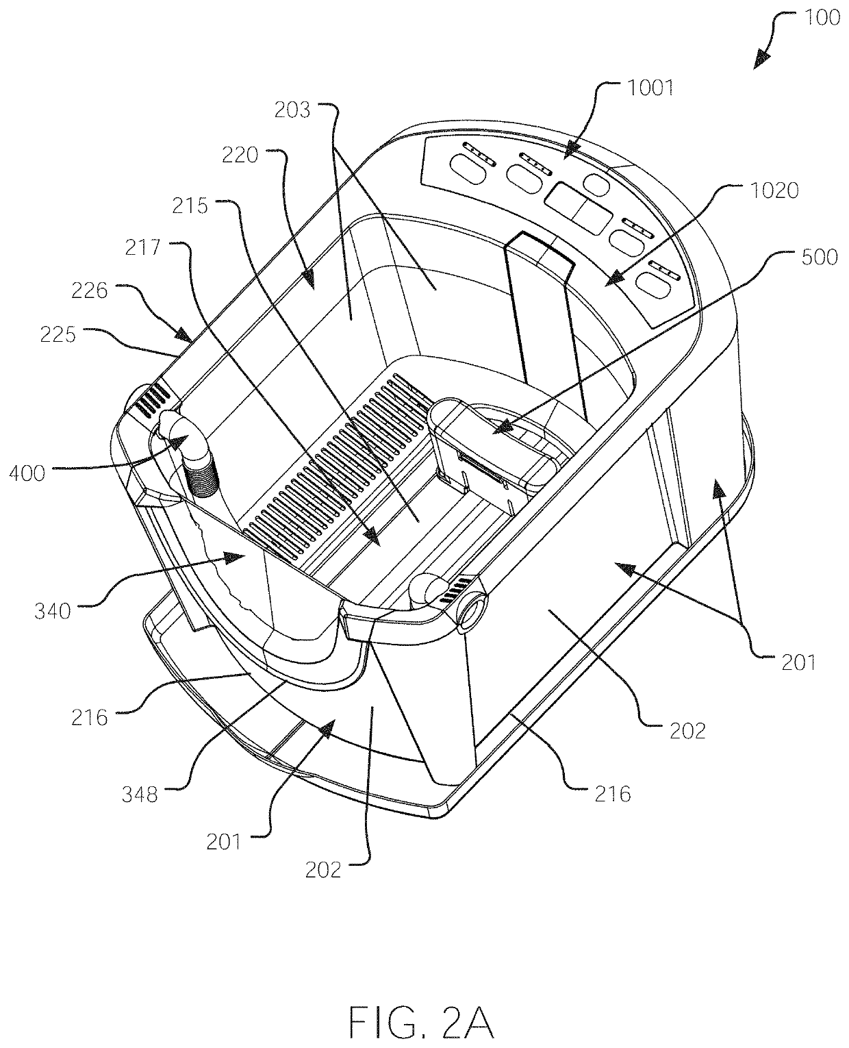 Face soaking device