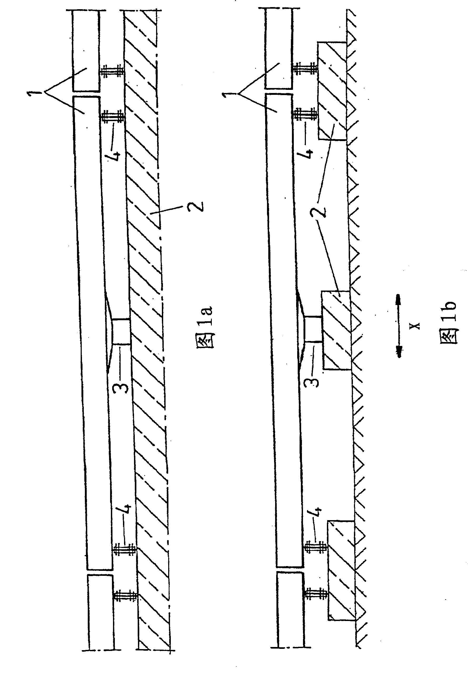 Driveway for magnetic suspension train