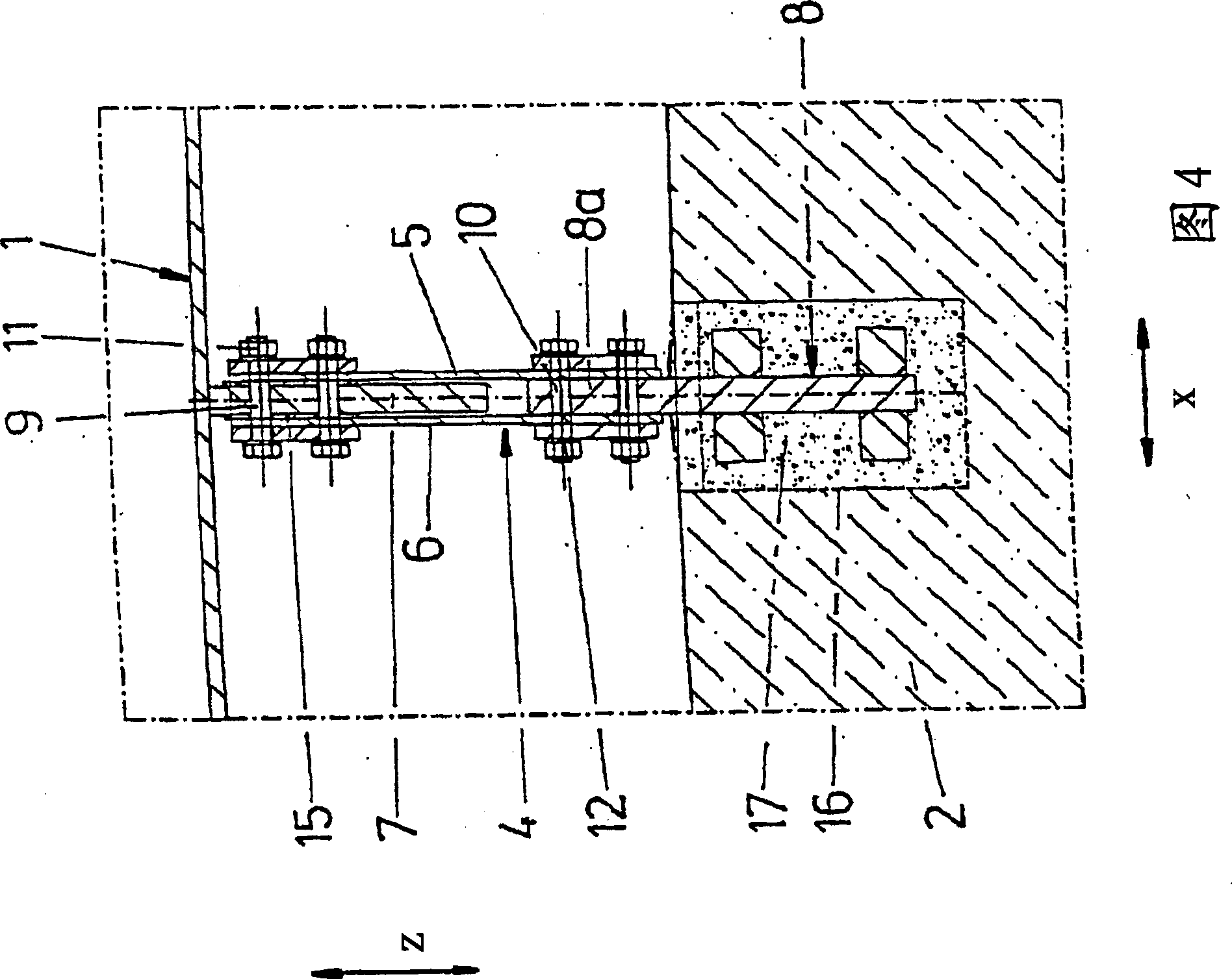 Driveway for magnetic suspension train