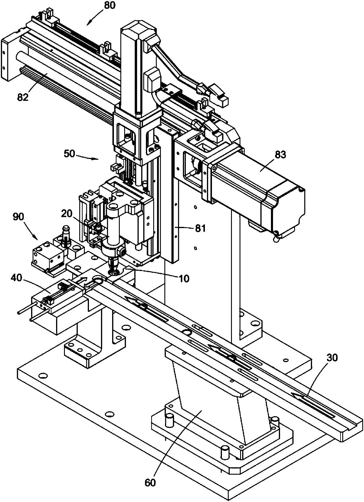 An integrated device for retrieving and assembling seal rings