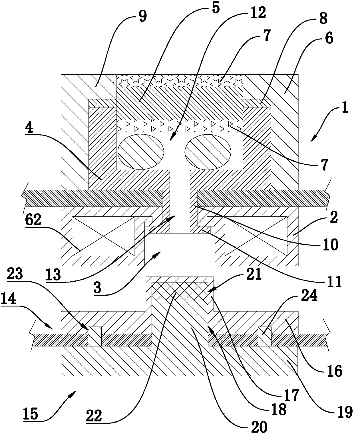 Laser printing metal button and its processing method
