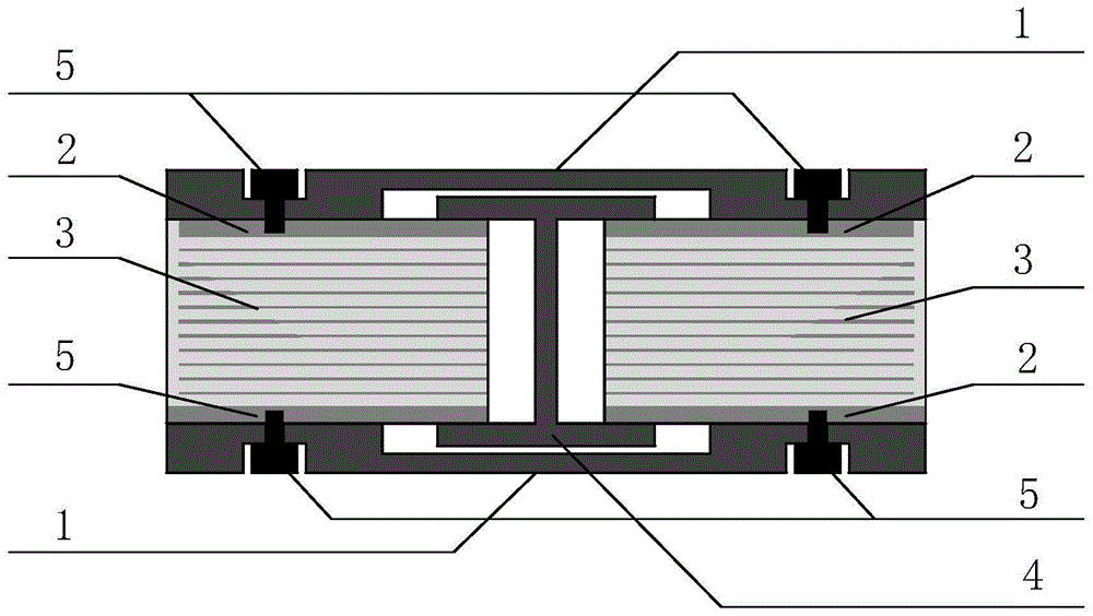 Anti-pull high damping rubber shock-isolation bearing