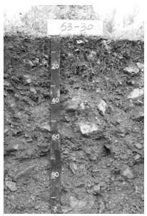 A collection and preparation method of 1 m undisturbed whole section specimen of gravel soil