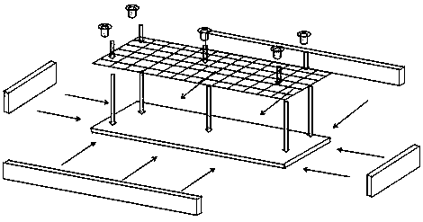 A collection and preparation method of 1 m undisturbed whole section specimen of gravel soil