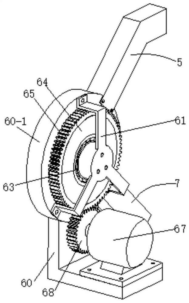 Automatic directional feeding robot for channel steel parts