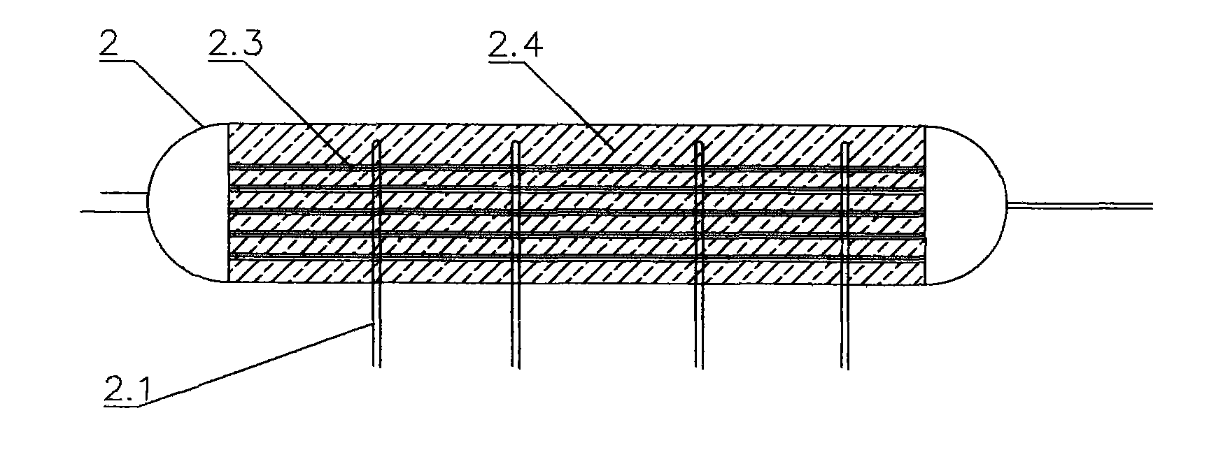 Device for generating, refrigerating and heat supplying by solar energy and biomass energy