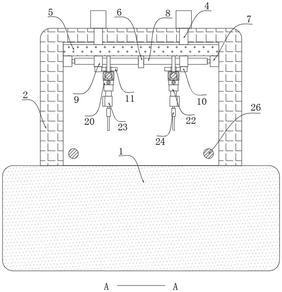 Planar flying probe testing device