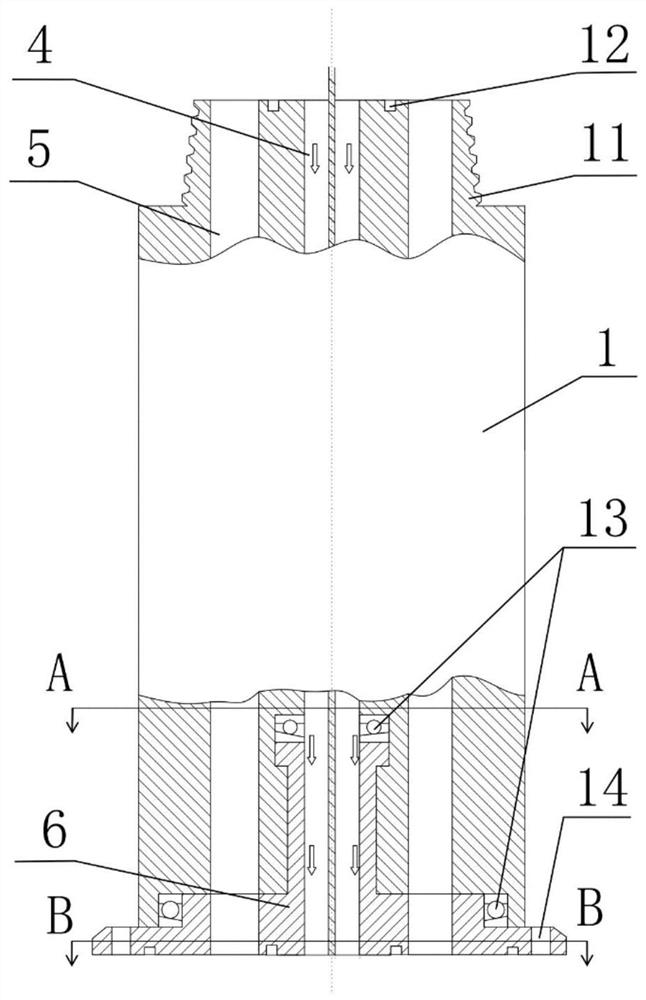 Laser-machinery combined rock breaking power drilling tool