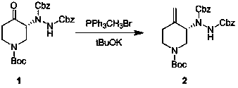 Preparation method of (3S, 4R)-3-amido-4-methyl piperidine-1-tertiary butyl carboxylate